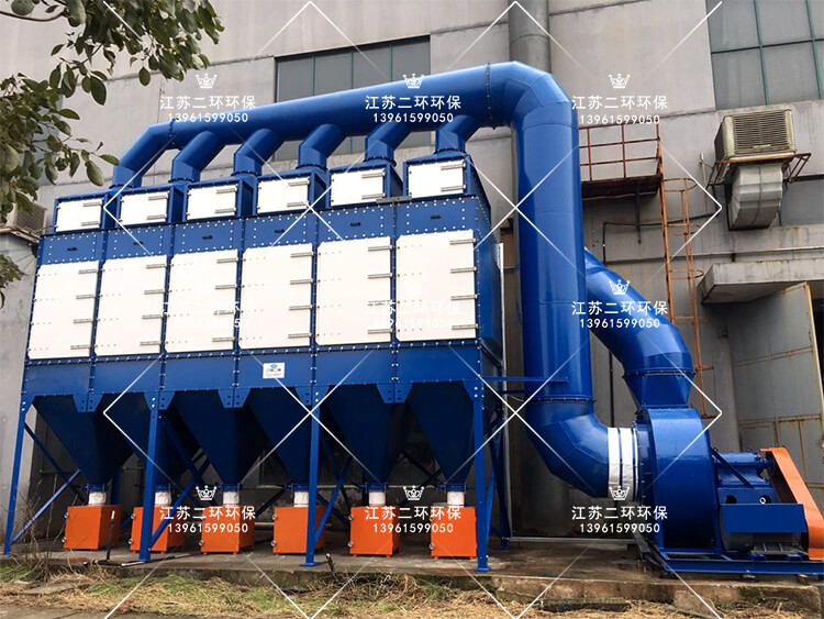 垂直式滤筒除尘器安装工程