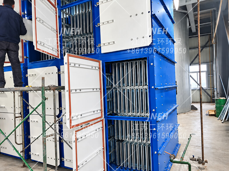 EHFBC 侧插式扁布袋模块开门视图