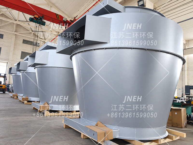 DN2200 · 钢厂 — 钢厂除尘系统用高温火花捕捉器。