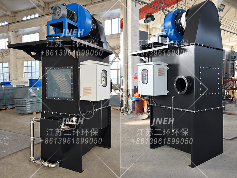 工厂内拍摄的 EHWD-B 平底湿式除尘器